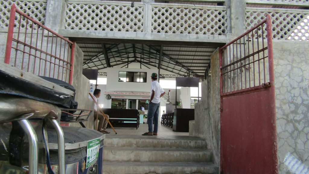 The Mauban Port Authority office.