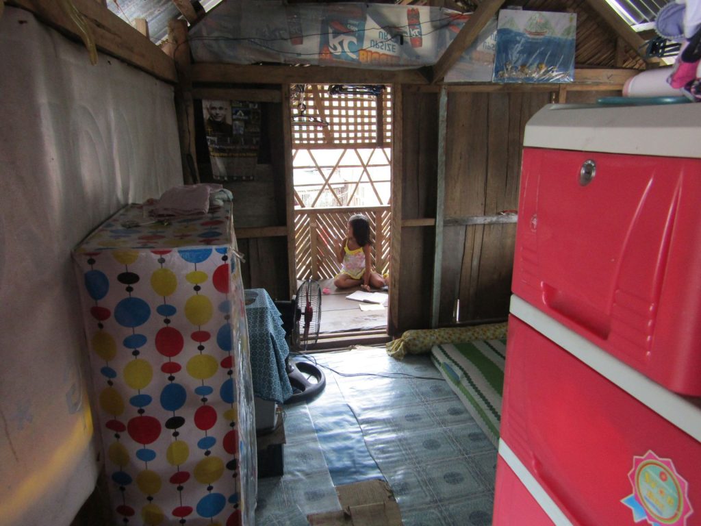 Our room during our first night in Cagbalete Island.