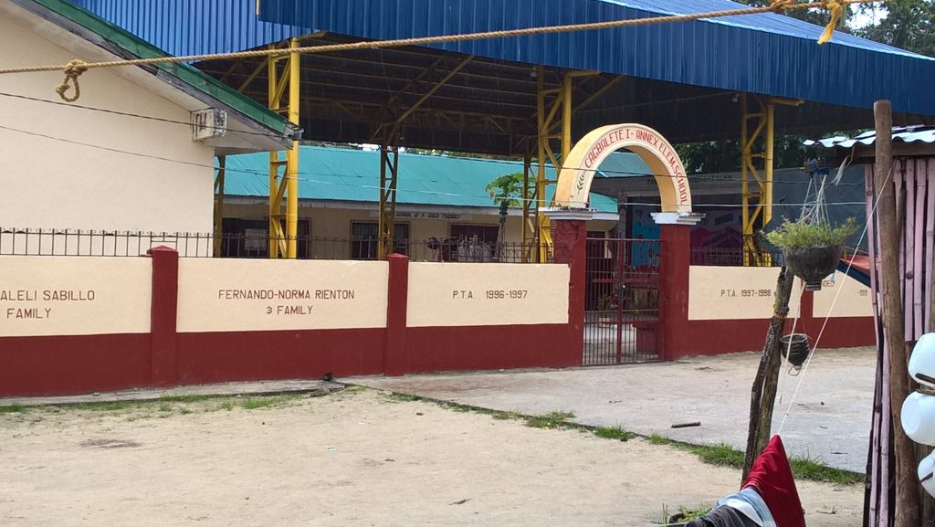 This elementary school is just a few steps away from Aling Baby's house.