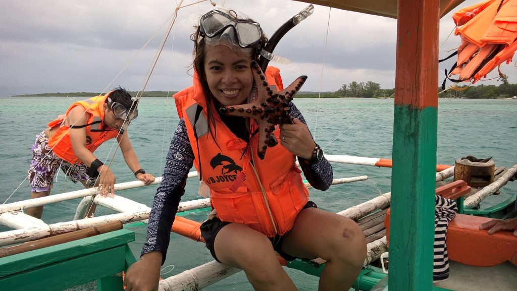 There are several ideal spots for snorkeling in Cagbalete; the marine life is rich and diverse.