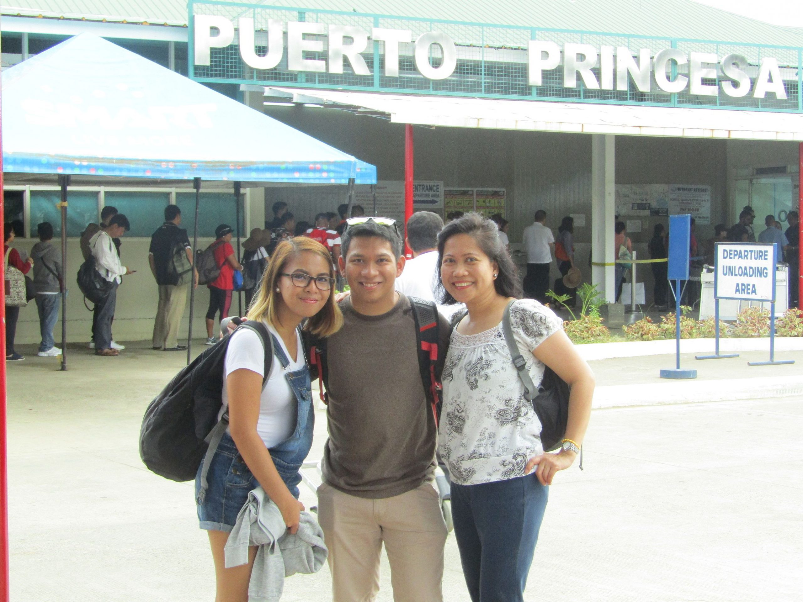 Puerto Princesa's airport is small yet quite busy.