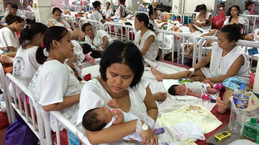 Almost a 'baby-factory' --leading to unabated population growth. As a '"third world" country, the Philippines could hardly provide health care services to the majority of the people. As a "third world" country, the Philippines could hardly provide health care services to the majority of the people.