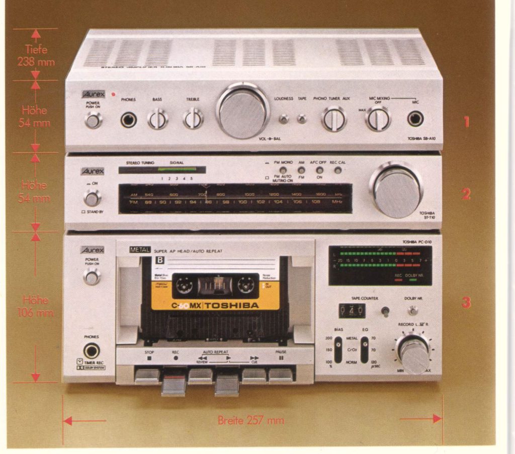 Way ahead of its time with state-of-the-art electronics, machined-aluminum chassis, metallic knobs and top-notch design.