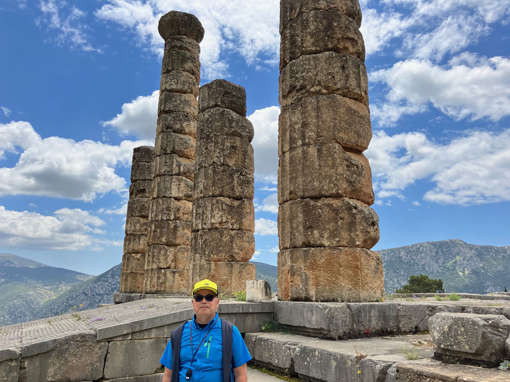 Paganism was outlawed during the reign of Byzantine emperor, Theodosius in 393 AD and the site of the Oracle of Delphi was closed.