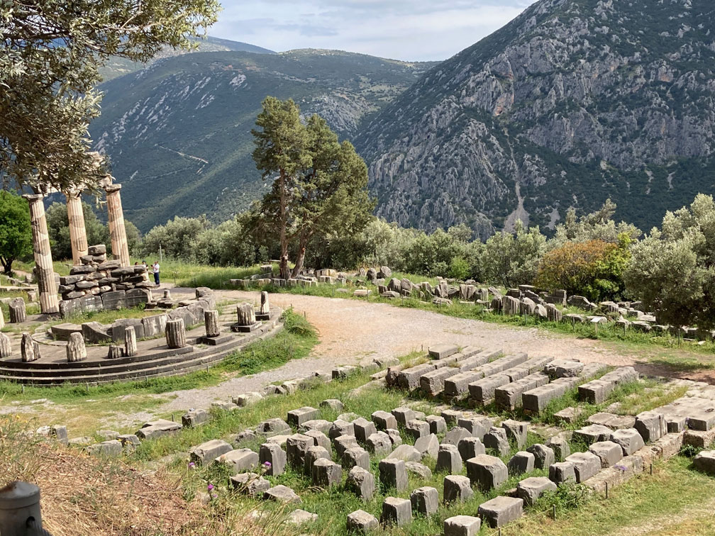 Starting in 586 BC, athletes from all over Greece and its territories, competed in the "Phytian Games" every four (4) years. It was the precursor to the modern Olympic games.